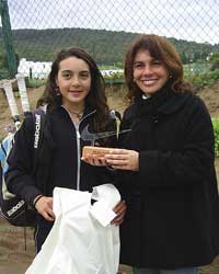 Campeona 12 años, Rosario Perez