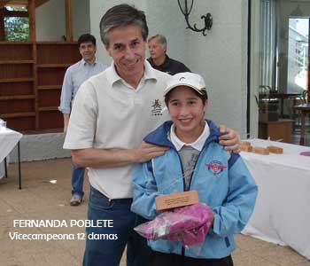 vicecampeona 12 damas